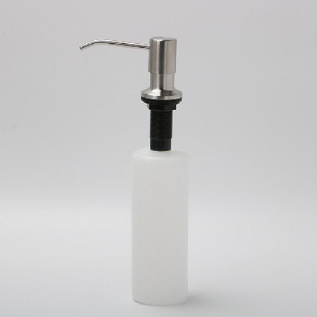 304不锈钢拉丝喷头洗手液瓶乳液瓶皂液瓶 浴室洗手台按压瓶批发